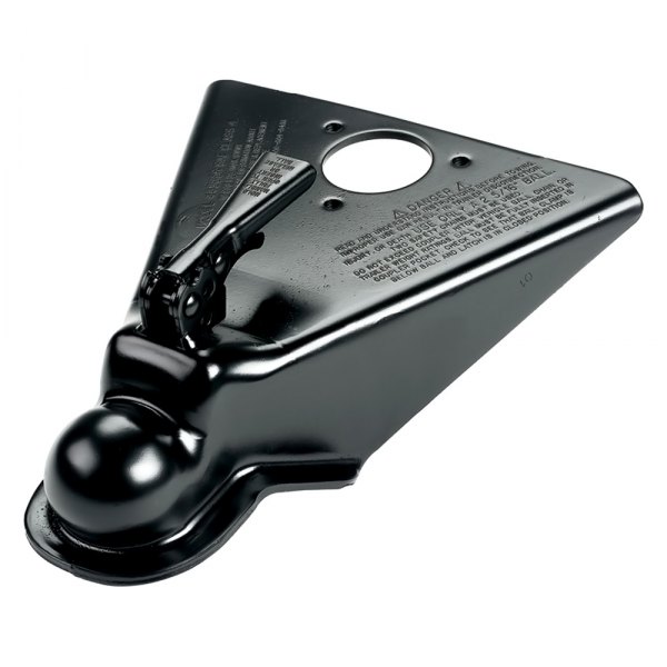 Fulton® - 14000 lb Black Weld On Wedge-Latch A-Frame Trailer Coupler for 2-5/16" Hitch Ball