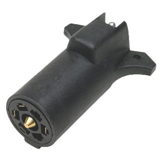 FulTyme RV® - 7-Way Round to 4-Way Flat Trailer Connector