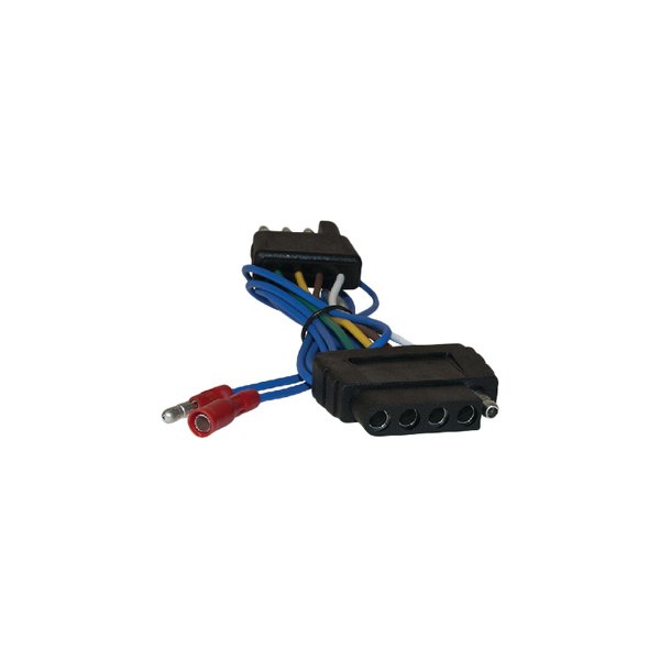 FulTyme RV® - 4-Flat to 5-Flat Trailer Wiring Adapter
