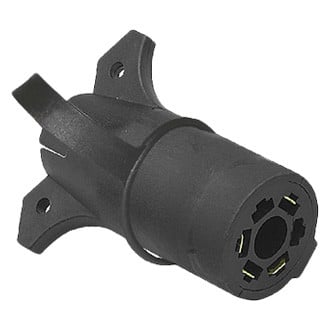 FulTyme RV® - 7-Way Blade to 4-Flat Adapter with LED Cover