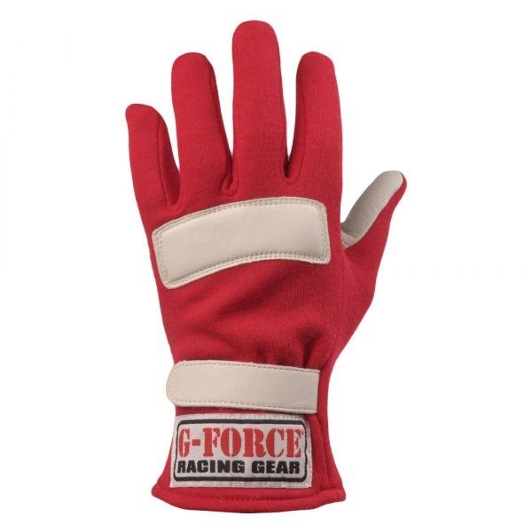 G-Force Racing Gear® - G5 Series Red XS Racing Gloves