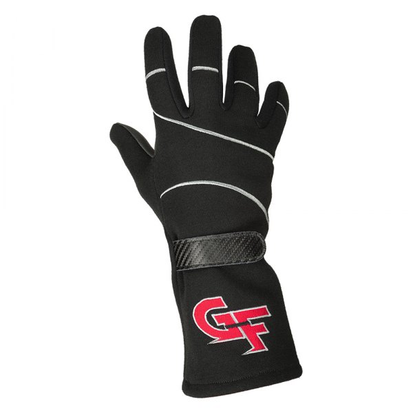 G-Force Racing Gear® - G6 Series Black L Racing Gloves