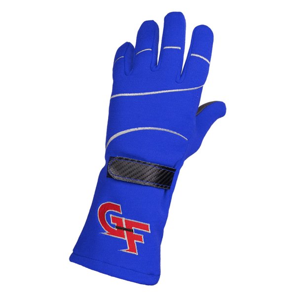 G-Force Racing Gear® - G6 Series Blue L Racing Gloves