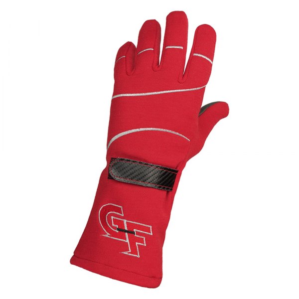 G-Force Racing Gear® - G6 Series Red L Racing Gloves