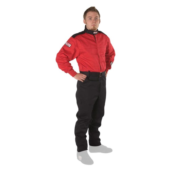 G-Force Racing Gear® - GF125 Series Red L Racing Suit