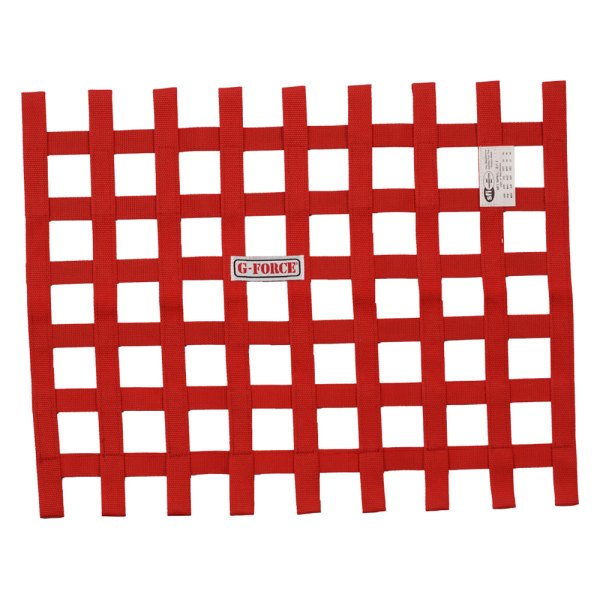 G-Force Racing Gear® - Ribbon Red Window Net