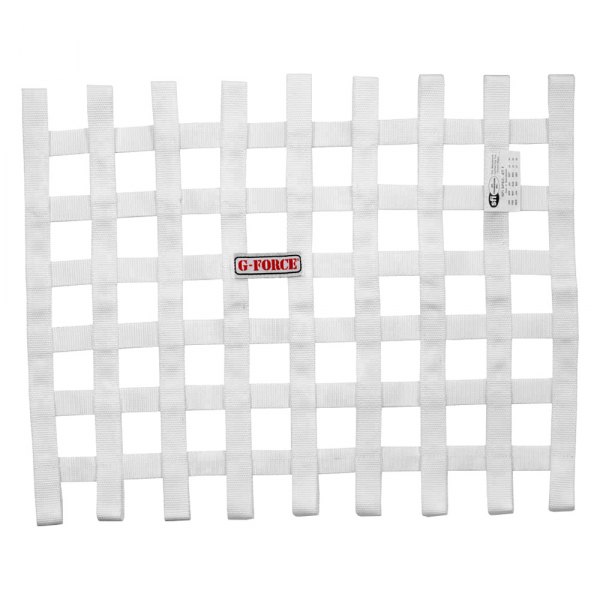 G-Force Racing Gear® - Ribbon White Window Net