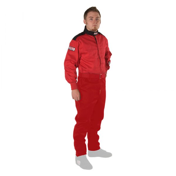 G-Force Racing Gear® - GF145 Series Red L Racing Suit