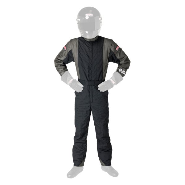 G-Force Racing Gear® - GF745 Series Black XXL Racing Suit