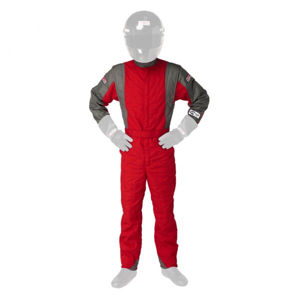 G-Force Racing Gear® - GF745 Series Red M Racing Suit