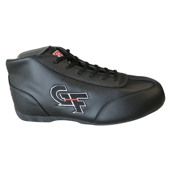 G-Force Racing Gear® - GF238 Pittsburg Series Black Latherette 8 Dirt Racing Shoes