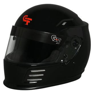 G-Force Racing Gear® - Revo Full Face Matte Black XXL Racing Helmet