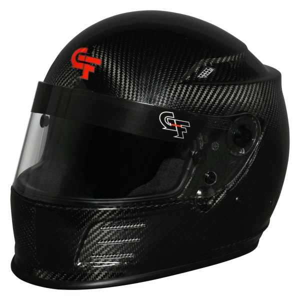 G-Force Racing Gear® - Revo Full Face Black Carbon L Racing Helmet