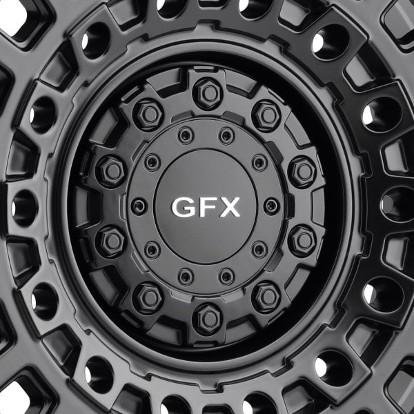 G-FX® TR29 Wheels - Matte Black Rims - T29 790-5009-00 MB-139.7