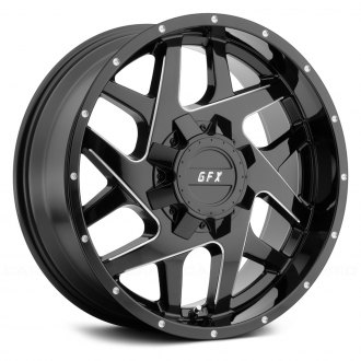 G-FX® - TM2 Gloss Black with Milled Accents