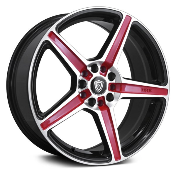 G-LINE ALLOYS® - G5067 Gloss Black with Red Face