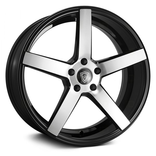 G-LINE ALLOYS® - G5178 Black with Polished Spokes