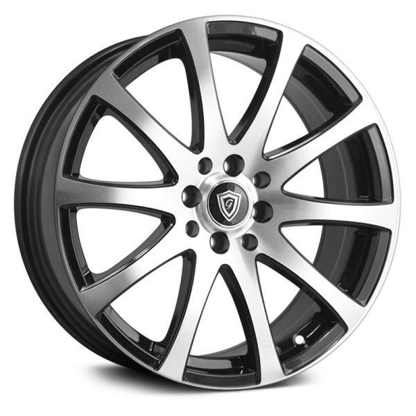 G-LINE ALLOYS® - G0001 Gloss Black with Machined Face