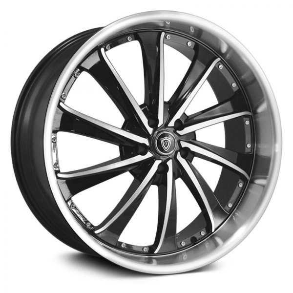 G-LINE ALLOYS® - G0016 Gloss Black with Machined Face