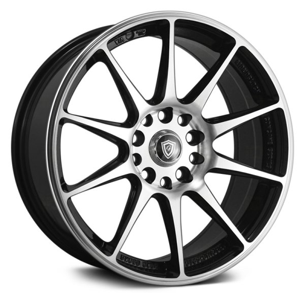 G-LINE ALLOYS® - G0051 Gloss Black with Machined Face