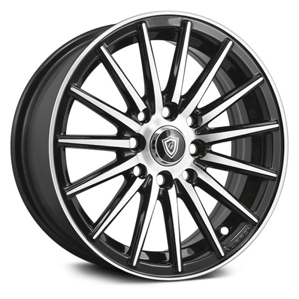 G-LINE ALLOYS® - G0118 Gloss Black with Machined Face