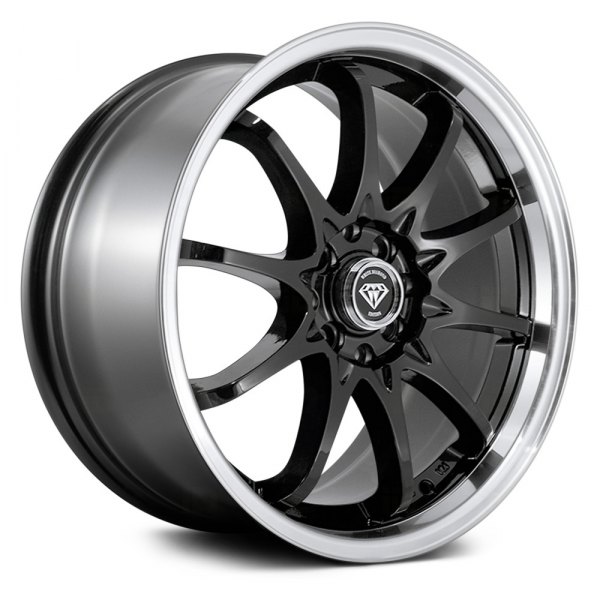 G-LINE ALLOYS® - G1018 Black with Machined Lip