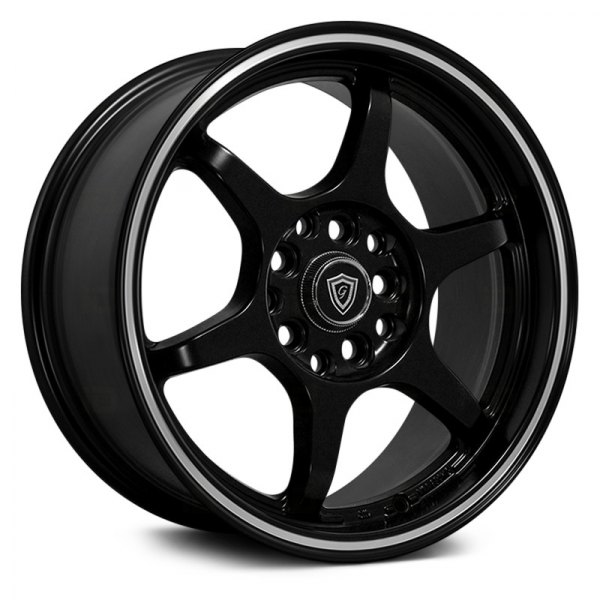 G-LINE ALLOYS® - G6049 Satin Black with Machined Lip