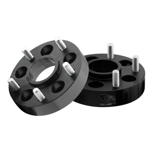  G2 Axle & Gear® - Black Anodized T-6061 Aluminum Wheel Spacer Kit