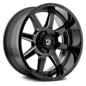 GEAR OFF ROAD® - 762BM PIVOT Gloss Black with Cnc Milled Accents