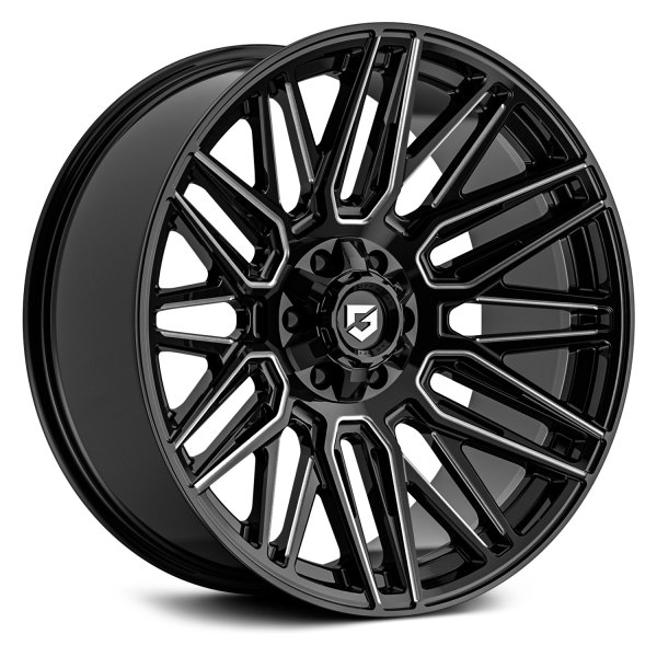 GEAR ALLOY® - 770BM Gloss Black with Milled Accents