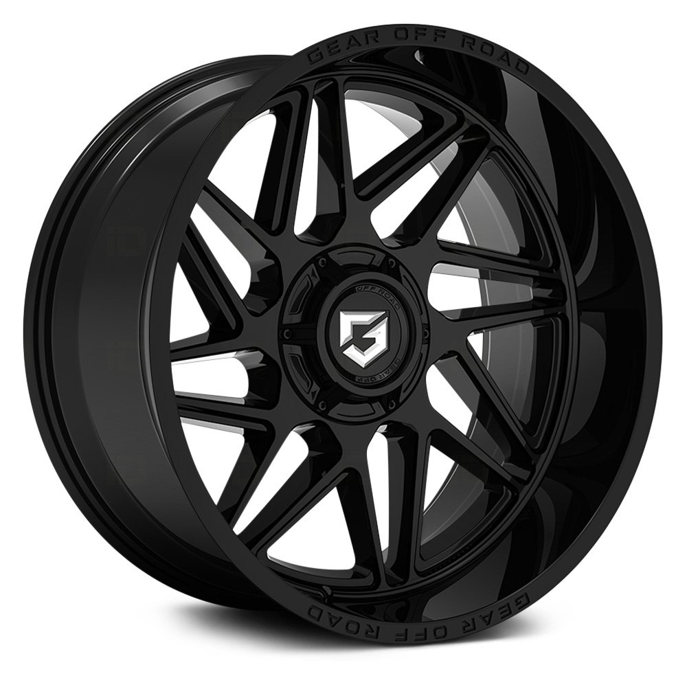 GEAR ALLOY® 761B RATIO Wheels - Black Rims