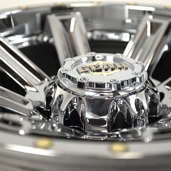 GEAR ALLOY® - 738Mb Switchback Chrome Gold Bolts