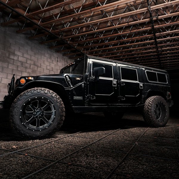 GEAR ALLOY® - Big Block Gloss Black Milled Accents on Hummer H2