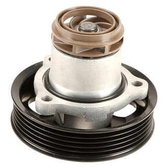 Geba® - Engine Coolant Water Pump with Gasket and Pulley