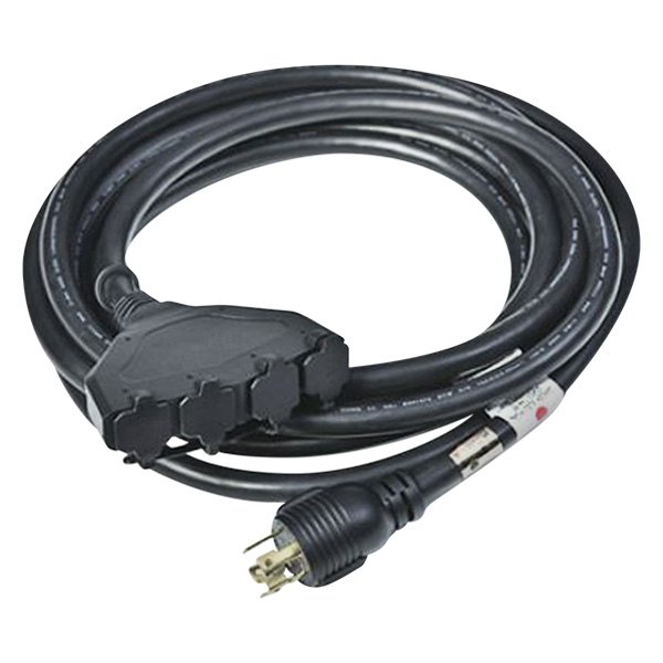 Generac® - 20' 30 A Portable Generator Cord with 4-NEM A 5-20R Outlets