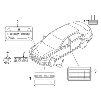 Genesis OE - Information Labels - Labels (Base)