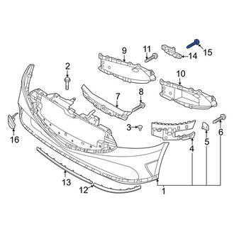 Genesis OE - Lower Grille Screw