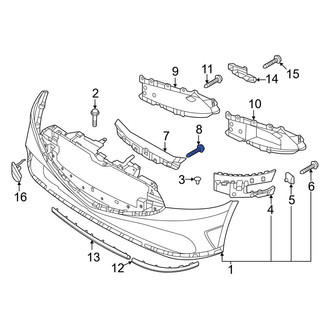 Genesis OE - Bumper Cover Support Rail Bolt