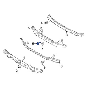 Genesis OE - Bumper Impact Bar Bolt