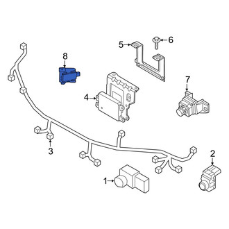 Genesis OE - Front Left Collision Warning Sensor