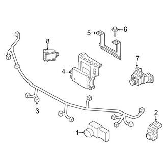 Genesis OE - Front Bumper & Grille - Electrical Components