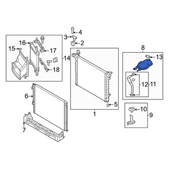 Genesis OE - Engine Coolant Reservoir