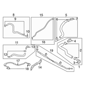 Genesis OE - Cooling - Radiator Hoses (MILD HYBRID EV-GAS (MHEV))