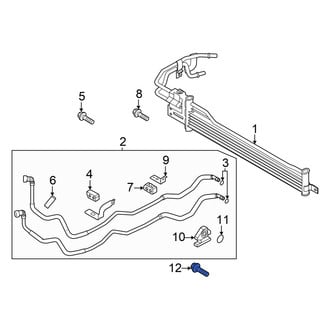Genesis OE - Automatic Transmission Oil Cooler Hose Banjo Bolt