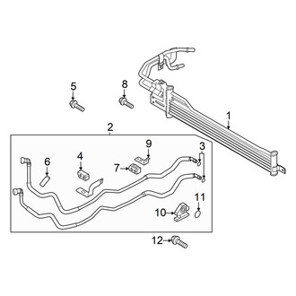Genesis OE - Cooling - Trans Oil Cooler (Gas)