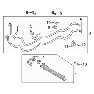Genesis OE - Automatic Transmission Oil Cooler Hose Banjo Bolt