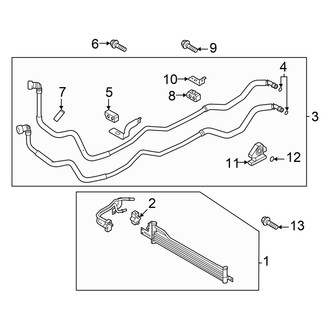 Genesis OE - Cooling - Trans Oil Cooler (MILD HYBRID EV-GAS (MHEV))