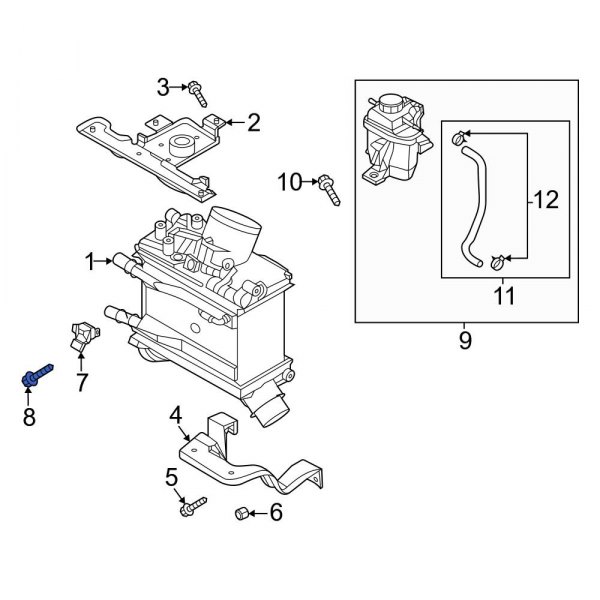 Turbocharger Boost Sensor Bolt