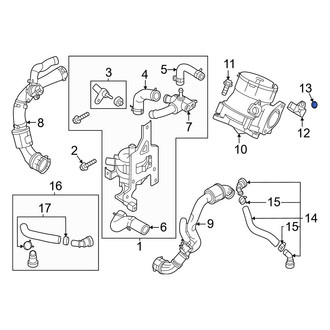 Genesis OE - Turbocharger Boost Sensor Bolt