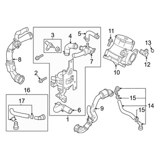 Genesis OE - Cooling - Ducts & Hoses (MILD HYBRID EV-GAS (MHEV))